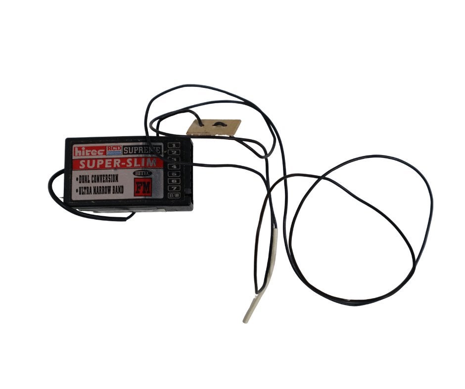 Hitec RCD supreme super slim FM ontvanger rc, Ophalen of Verzenden, Gebruikt, Overige schalen, Onderdeel