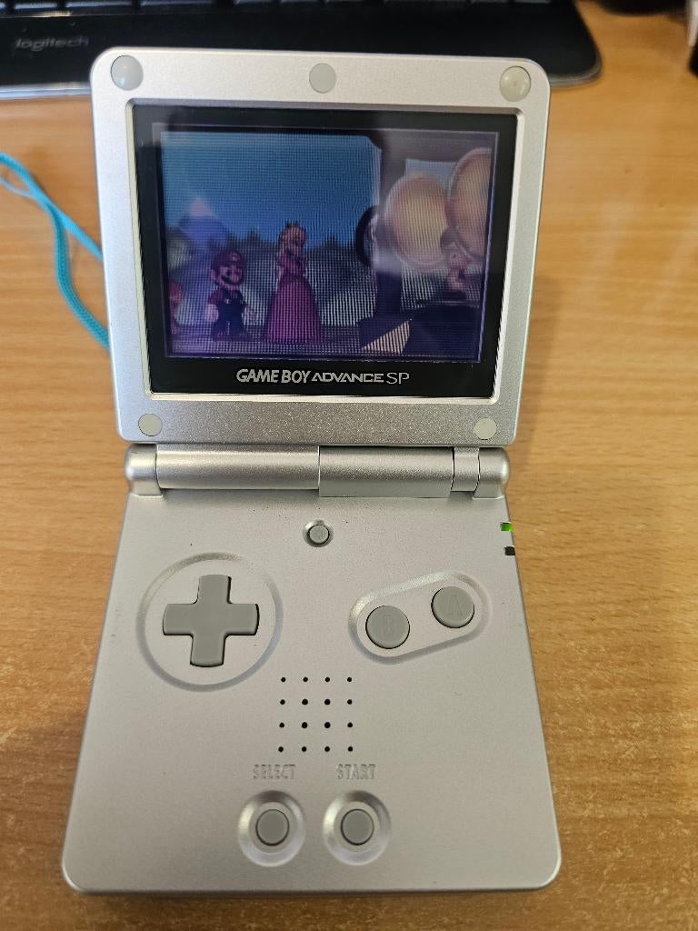 Nintendo Gameboy Advance SP, Spelcomputers en Games, Ophalen of Verzenden, Gebruikt, Game Boy Advance SP