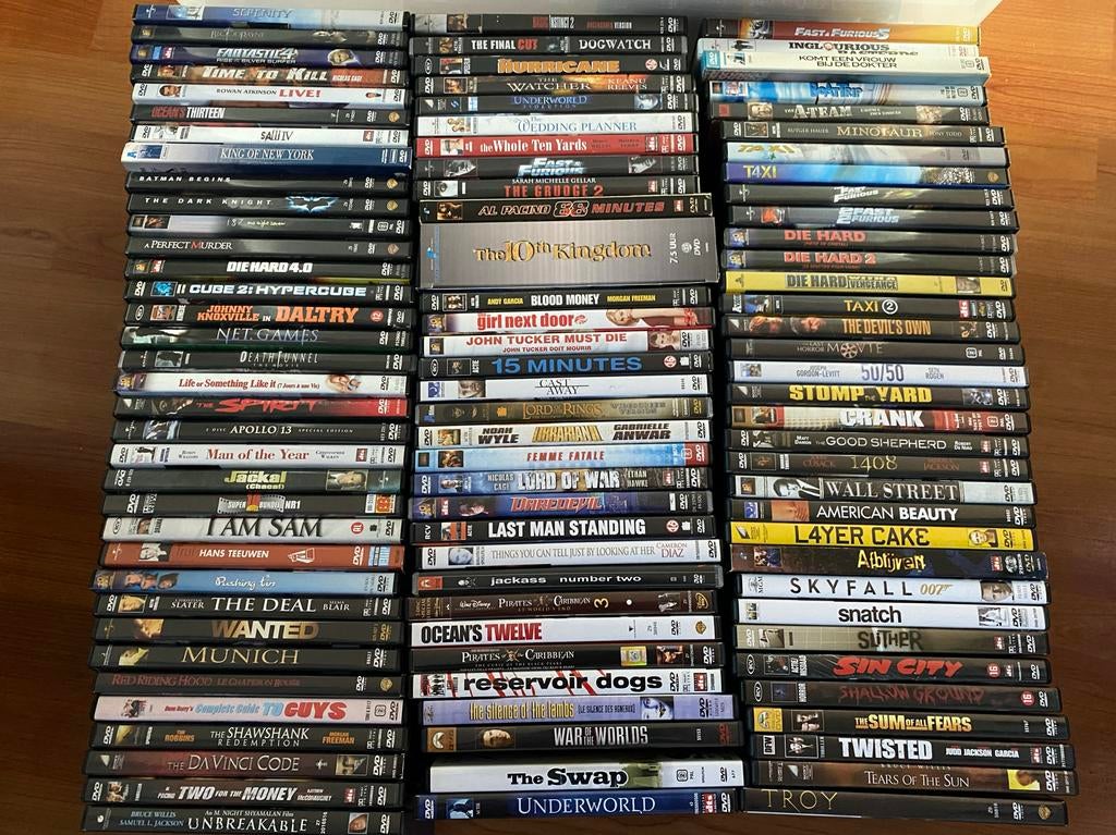 Grote collectie DVD films - diverse genres - 100+ DVD’s, Ophalen of Verzenden, Gebruikt, Overige genres
