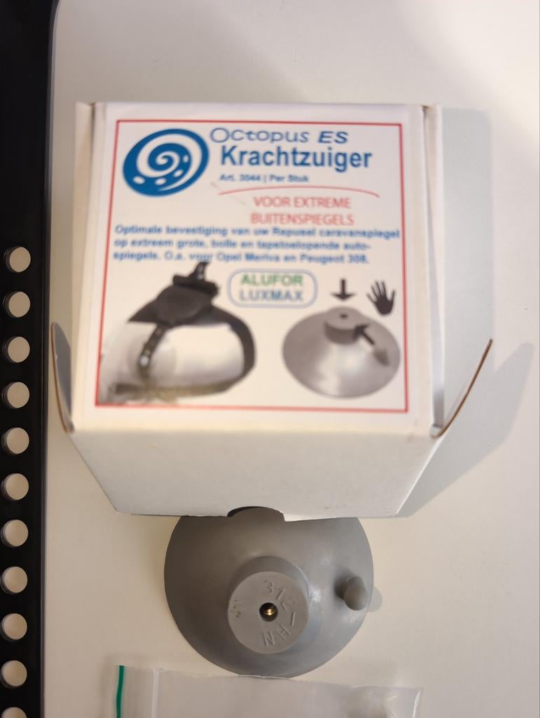 Repusel Octopus ES Krachtzuiger voor caravanspiegels, Ophalen of Verzenden, Nieuw