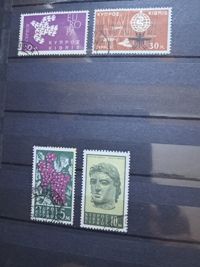 postzegels Cyprus, gestempeld zie foto´s, Ophalen of Verzenden, Overige landen, Gestempeld