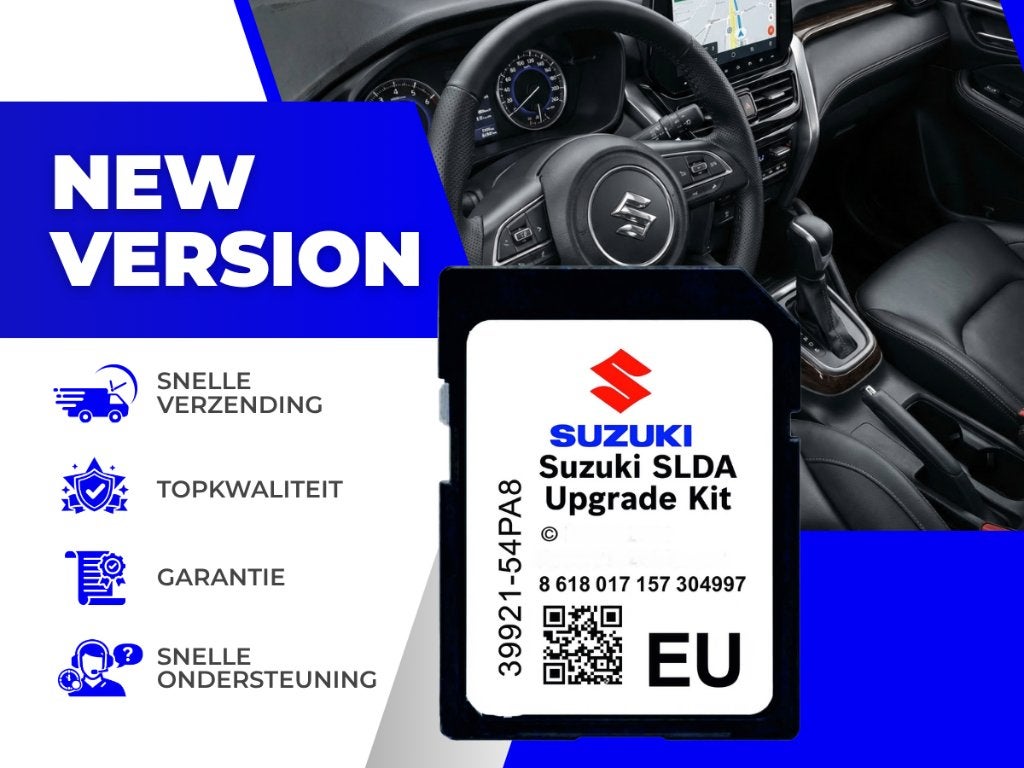 Suzuki SLDA 2023 - 2025 ✅ Navigatie SD-Kaart, Europa, Computers en Software, Navigatiesoftware, Verzenden, Nieuw, Heel Europa