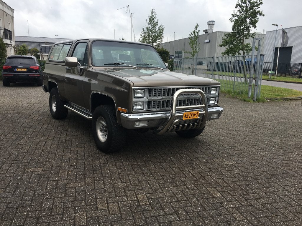 Chevrolet K5 Blazer Sidebars met rvs traanplaat, Niet ingevuld, Niet ingevuld, Niet ingevuld