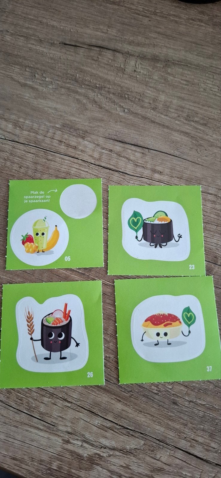plus stickers, Verzamelen, Verzenden