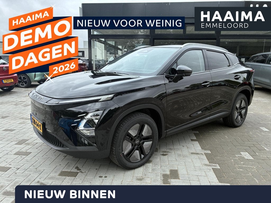 Omoda 5 EV Premium 61 kWh | DEMO | ECC | Schuif/kanteldak |, Auto's, Overige Auto's, Zwart, Origineel Nederlands, 430 km, 61 kWh