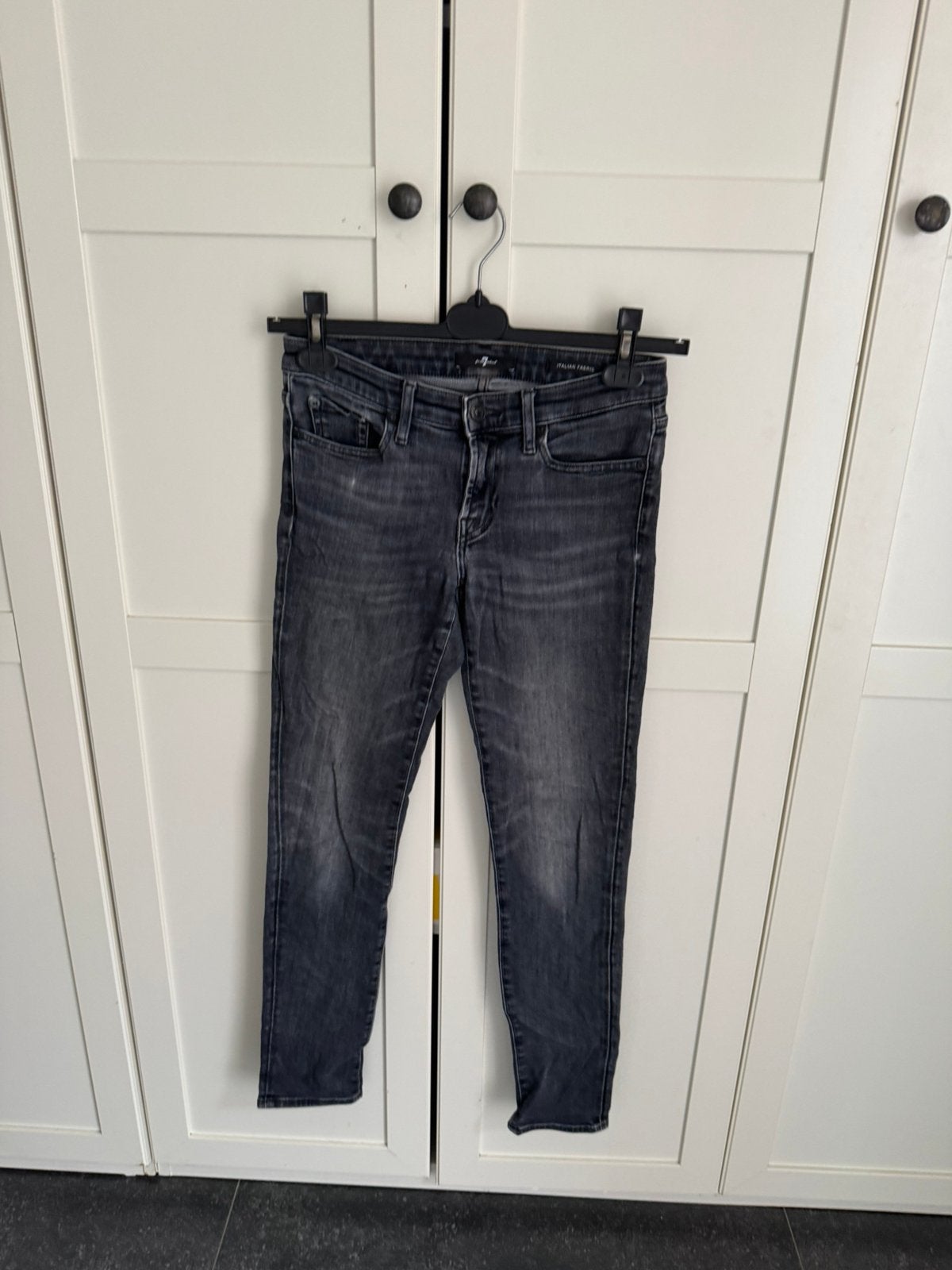 7 for all mankind jeans skinny maat 26 / S, Ophalen of Verzenden, Zo goed als nieuw, Blauw, W27 (confectie 34) of kleiner