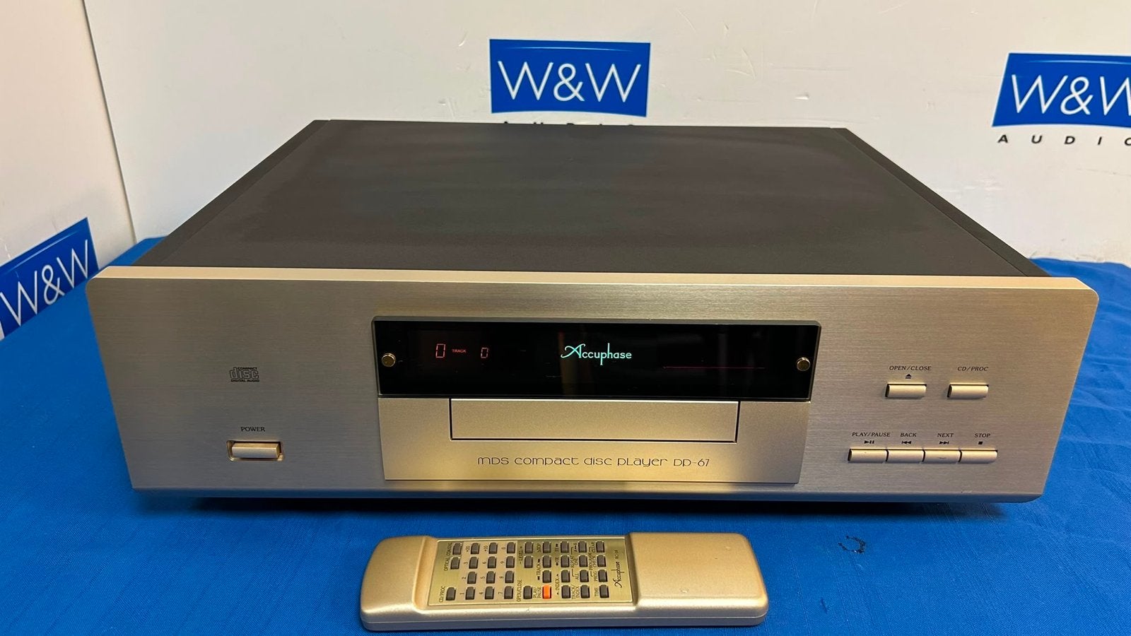 Accuphase DP-67 High-End CD-speler / DAC - incl. afstandsbed, Overige merken, Gebruikt, ., Ophalen of Verzenden