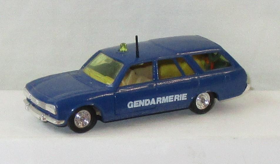 Solido Peugeot 504 break gendarmerie, Ophalen of Verzenden, Auto, Solido