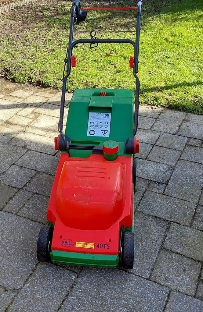 Grasmaaier Brill 40 ES, Ophalen, Cirkelmaaier, Gebruikt, Elektrische grasmaaier