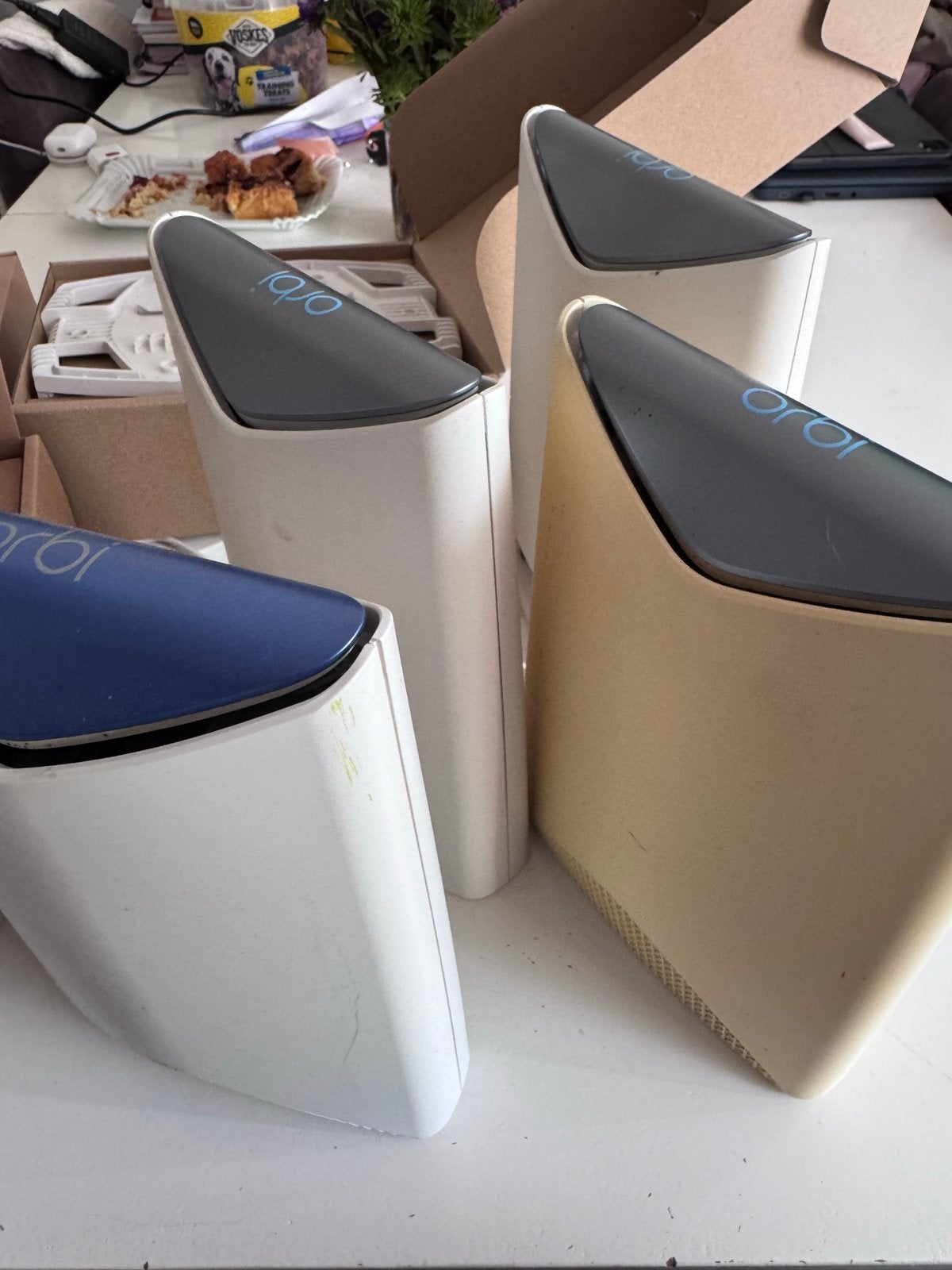 Netgear Orbi Pro SRR60 Router met 3 SRS60 Satellieten, Ophalen, Gebruikt, Router