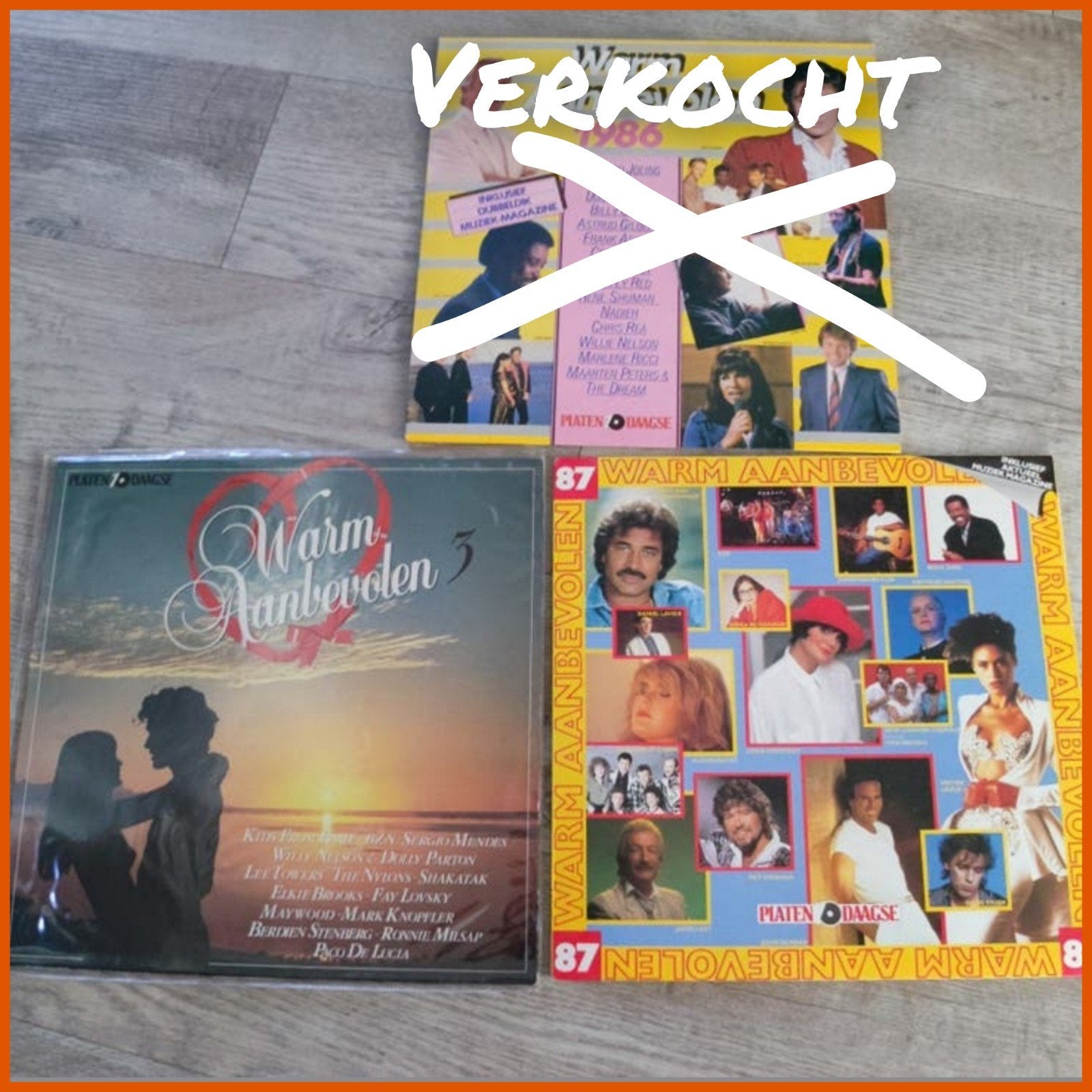 LP Vinyl - Warm Aanbevolen, Ophalen, Gebruikt, 12 inch, Pop