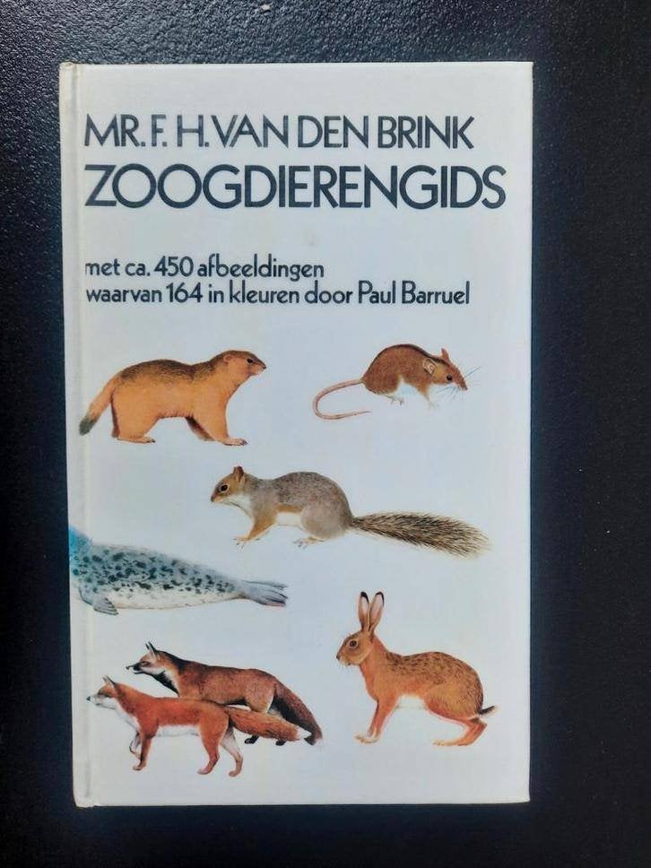 Zoogdierengids . F.H. van den Brink, Ophalen of Verzenden, Gelezen, Overige onderwerpen, F.H. van den Brink