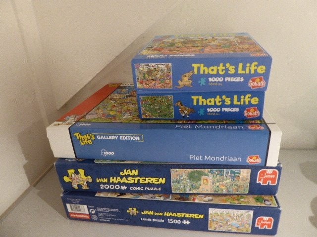 Diverse puzzels te koop, Hobby en Vrije tijd, Denksport en Puzzels, Ophalen of Verzenden, 500 t/m 1500 stukjes, Zo goed als nieuw