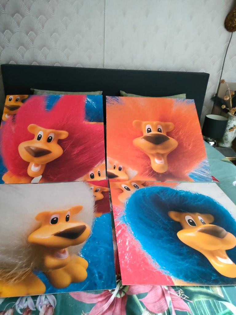 4 originele Welpies reclame borden, Albert Heijn, Ophalen of Verzenden