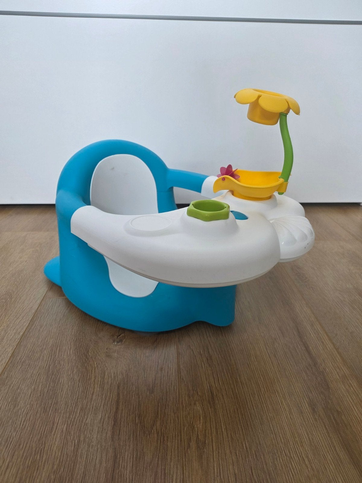 Baby badzitje met speelgoed, Zo goed als nieuw, Badzitje of Badring, Standaard, Ophalen