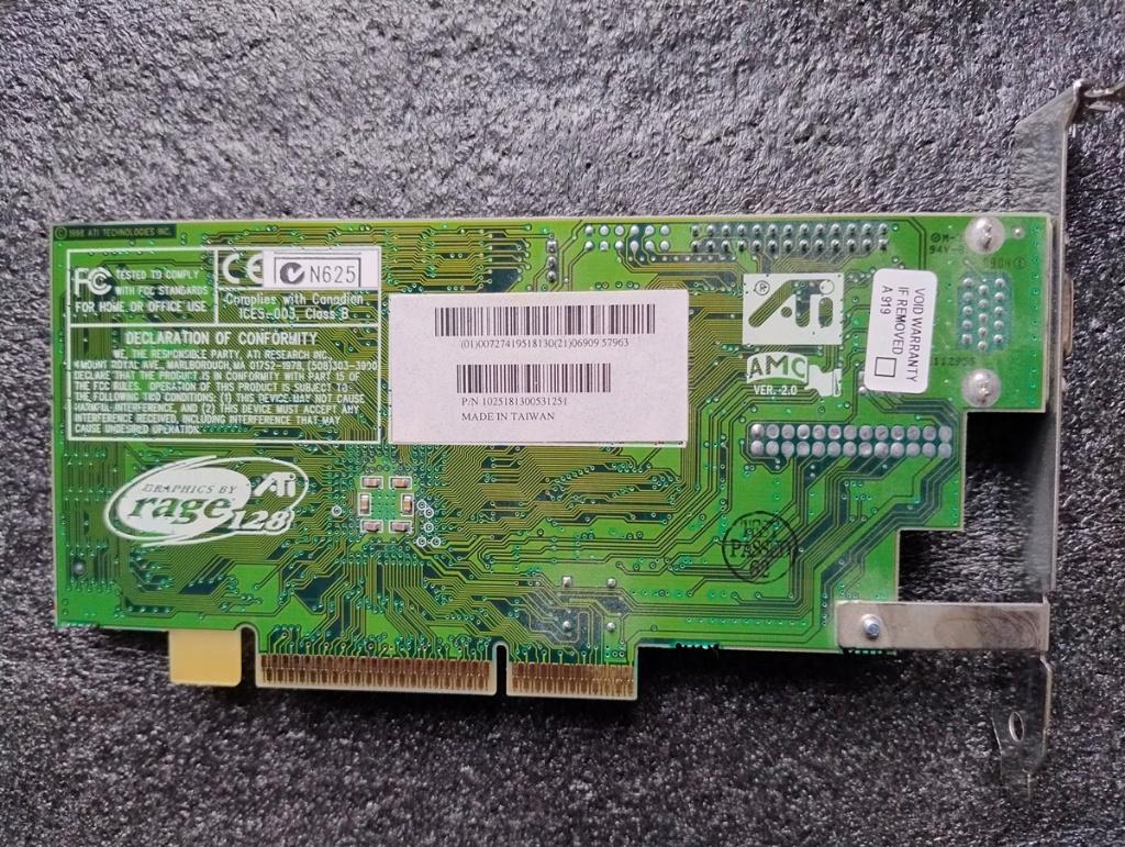 Te Koop Graphics Card, Ophalen of Verzenden, Zo goed als nieuw, Overige chipsets, AGP