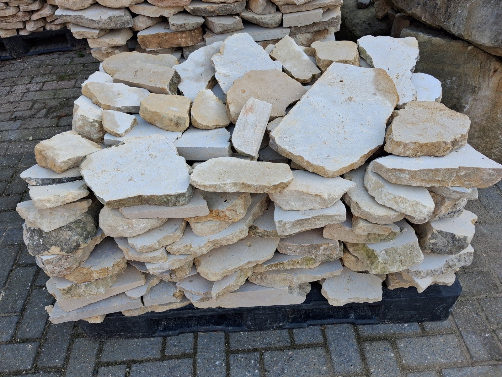 Natuursteen vloer of muur  bekleding, Tuin en Terras, Ophalen, Graniet, Overige typen