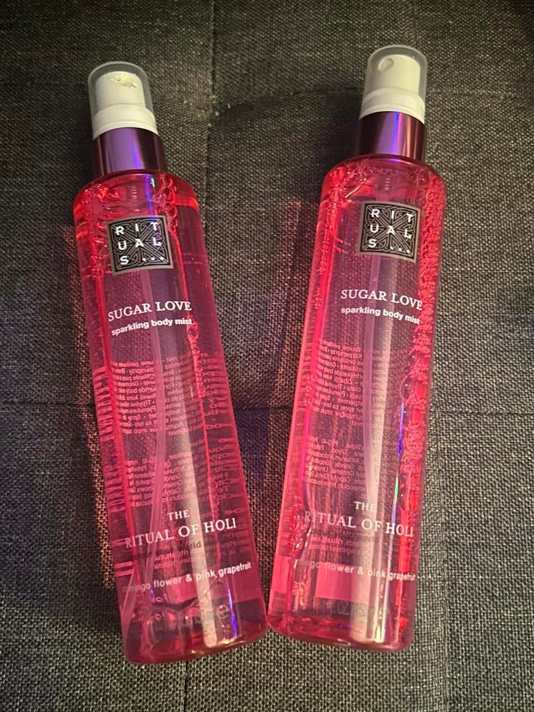 Ritual of Holi bodymist Sugar Love 2 stuks 150ml, Sieraden, Tassen en Uiterlijk, Uiterlijk | Lichaamsverzorging, Ophalen of Verzenden
