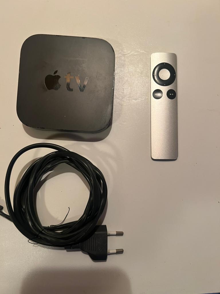 Apple TV 3e generatie met afstandsbediening en kabel, Audio, Tv en Foto, Mediaspelers, Ophalen of Verzenden, Gebruikt, HDMI, Zonder harde schijf