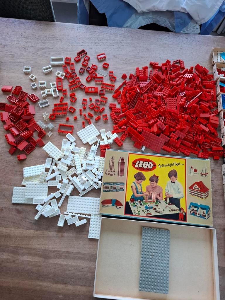 Vintage LEGO Classic Town set 700-4 jaren '50 incl. doos, Ophalen of Verzenden, Gebruikt