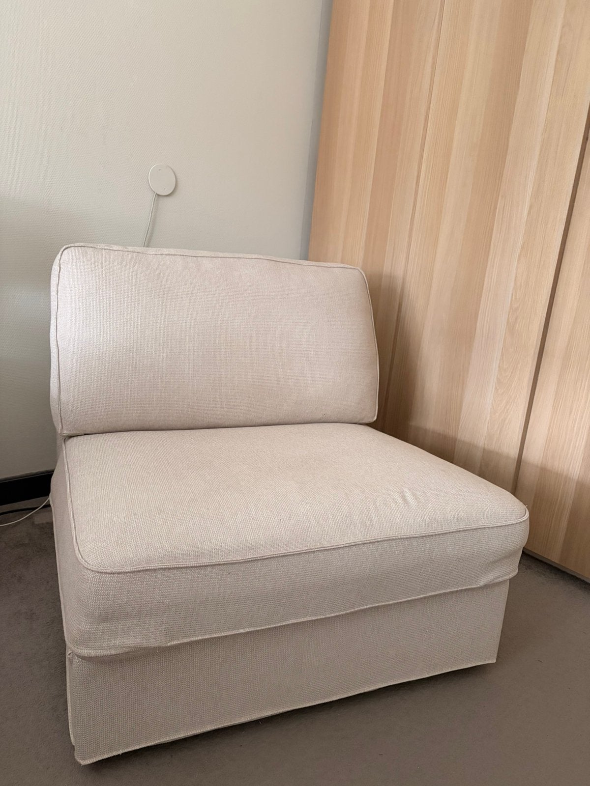 Ikea kivik 1 zits slaapbank kleur: tresund beige, Huis en Inrichting, Ophalen, Zo goed als nieuw, Tweepersoons, Beige
