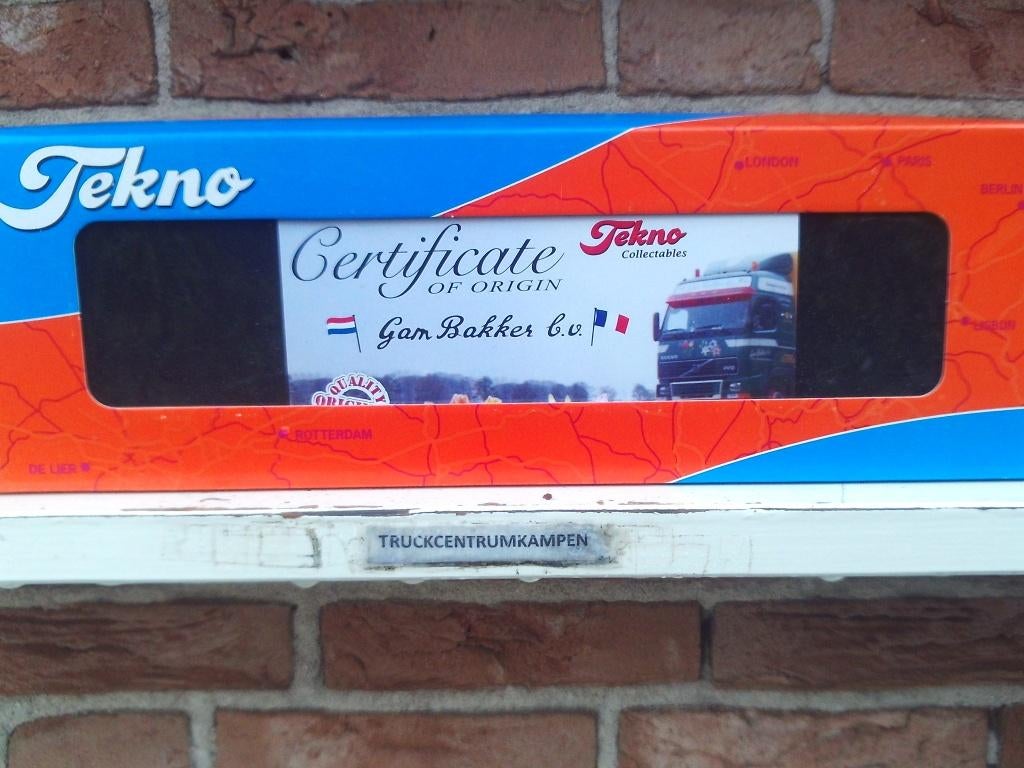 Tekno  Volvo  FH12  van  Gam  Bakker., Ophalen of Verzenden, Nieuw, Bus of Vrachtwagen, Tekno