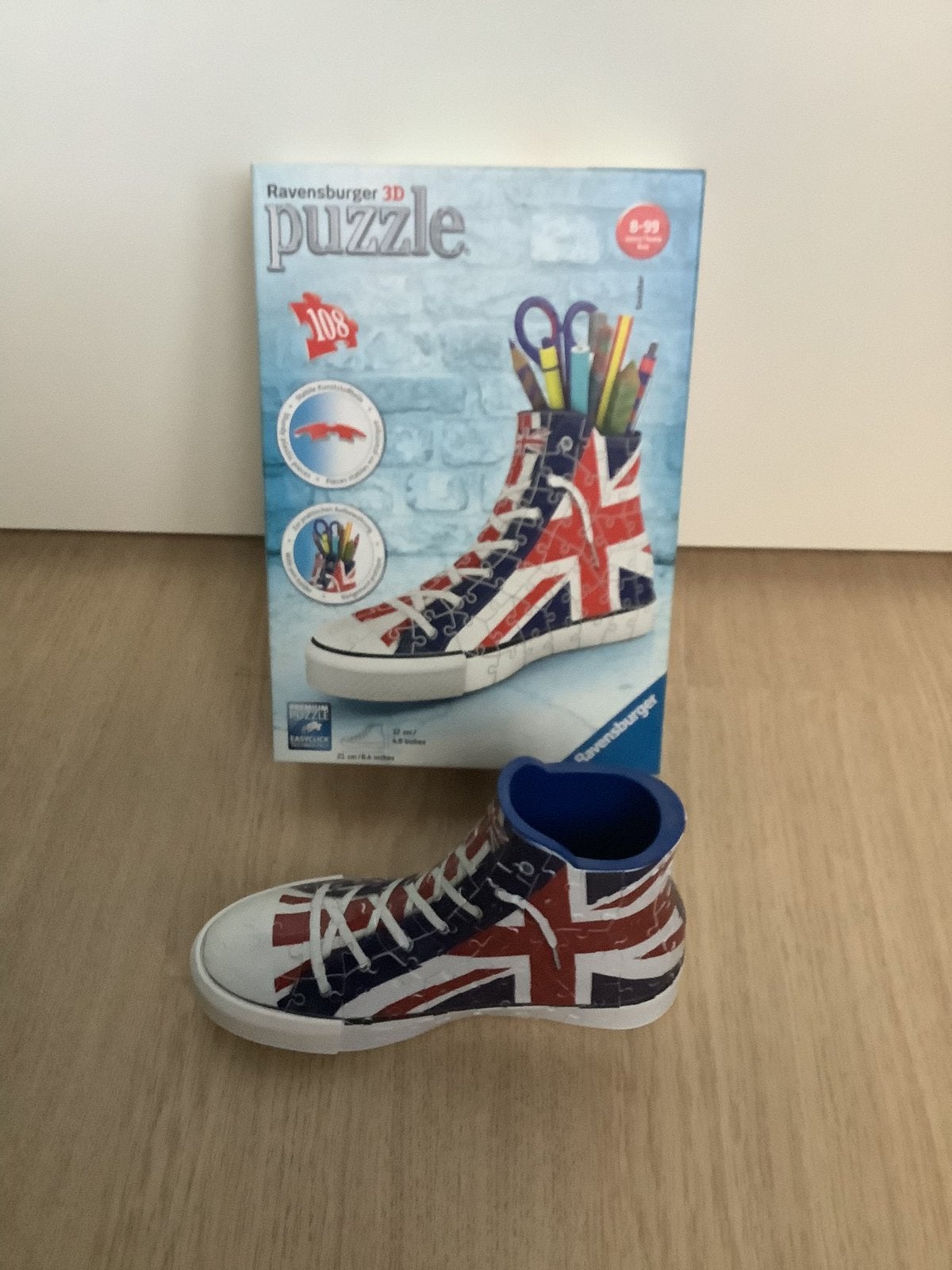 leuke 3D puzzel van Ravensburger - pennenbakje USA, Ophalen of Verzenden, Minder dan 500 stukjes, Zo goed als nieuw, Rubik's of 3D-puzzel