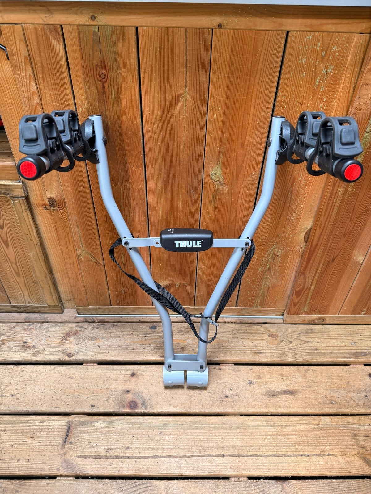 Thule Fietsendrager voor 2 fietsen - Gebruikt, Ophalen, 2 fietsen, Gebruikt, Trekhaakdrager
