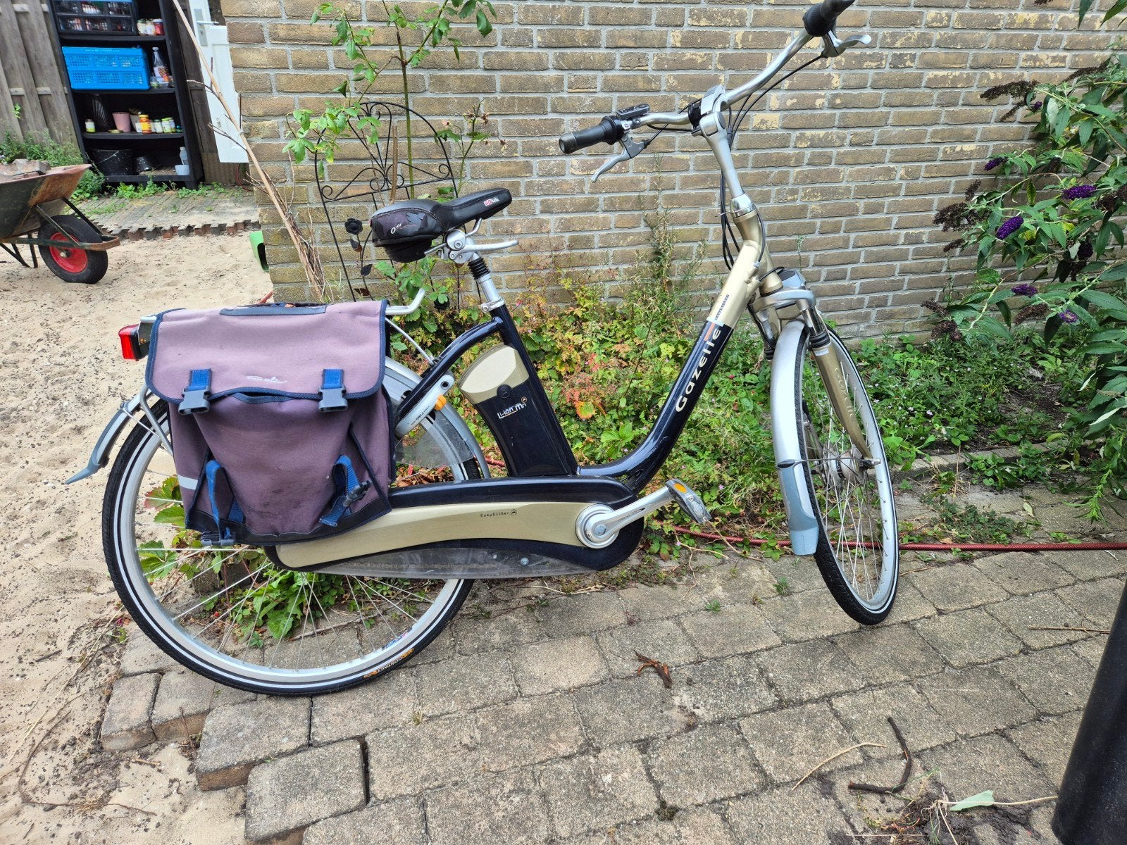 Gazelle ebike kleine actieradius, Fietsen en Brommers, Ophalen, Minder dan 10 versnellingen, Gebruikt, Minder dan 49 cm