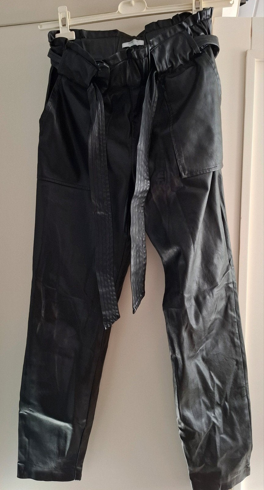 Melting Stockholm PU Leren Broek Maat M Zwart, Maat 38/40 (M), MELTING STOCKHOLM, Zwart, Ophalen of Verzenden