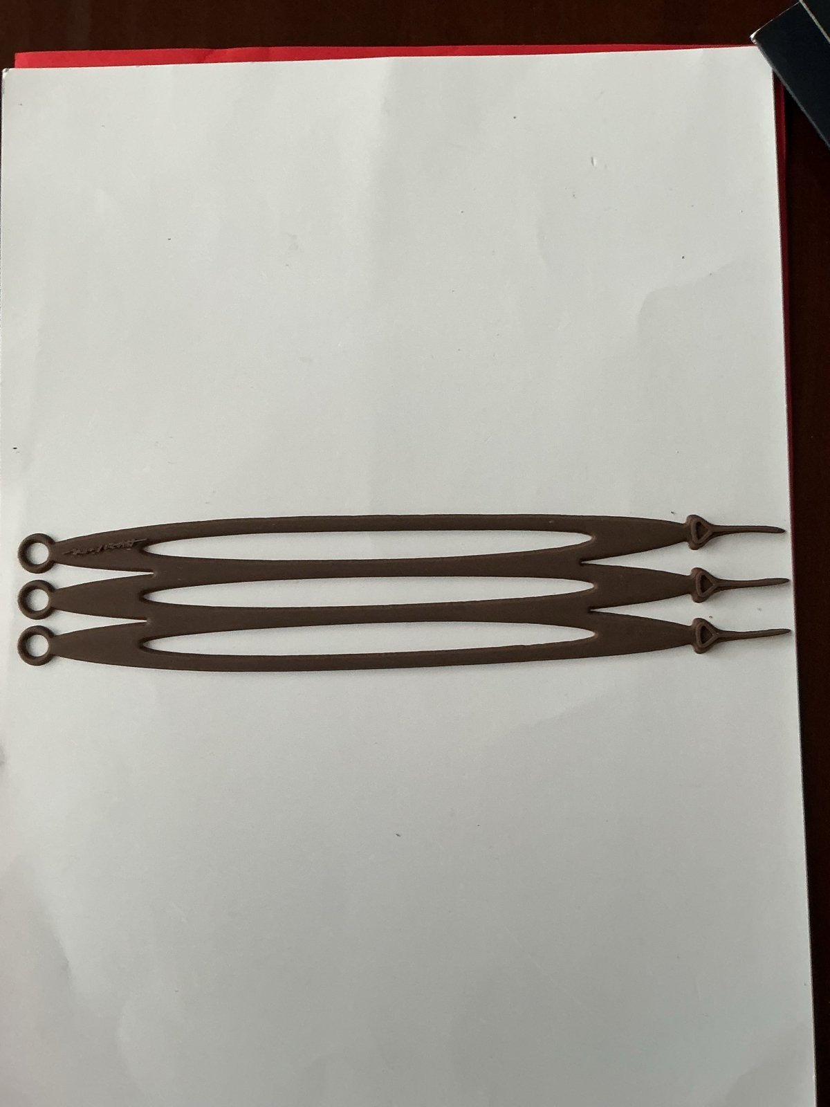 Bruine rubberen armband van MarzioFerrini, Ophalen of Verzenden, Nieuw, Bruin, Overige materialen