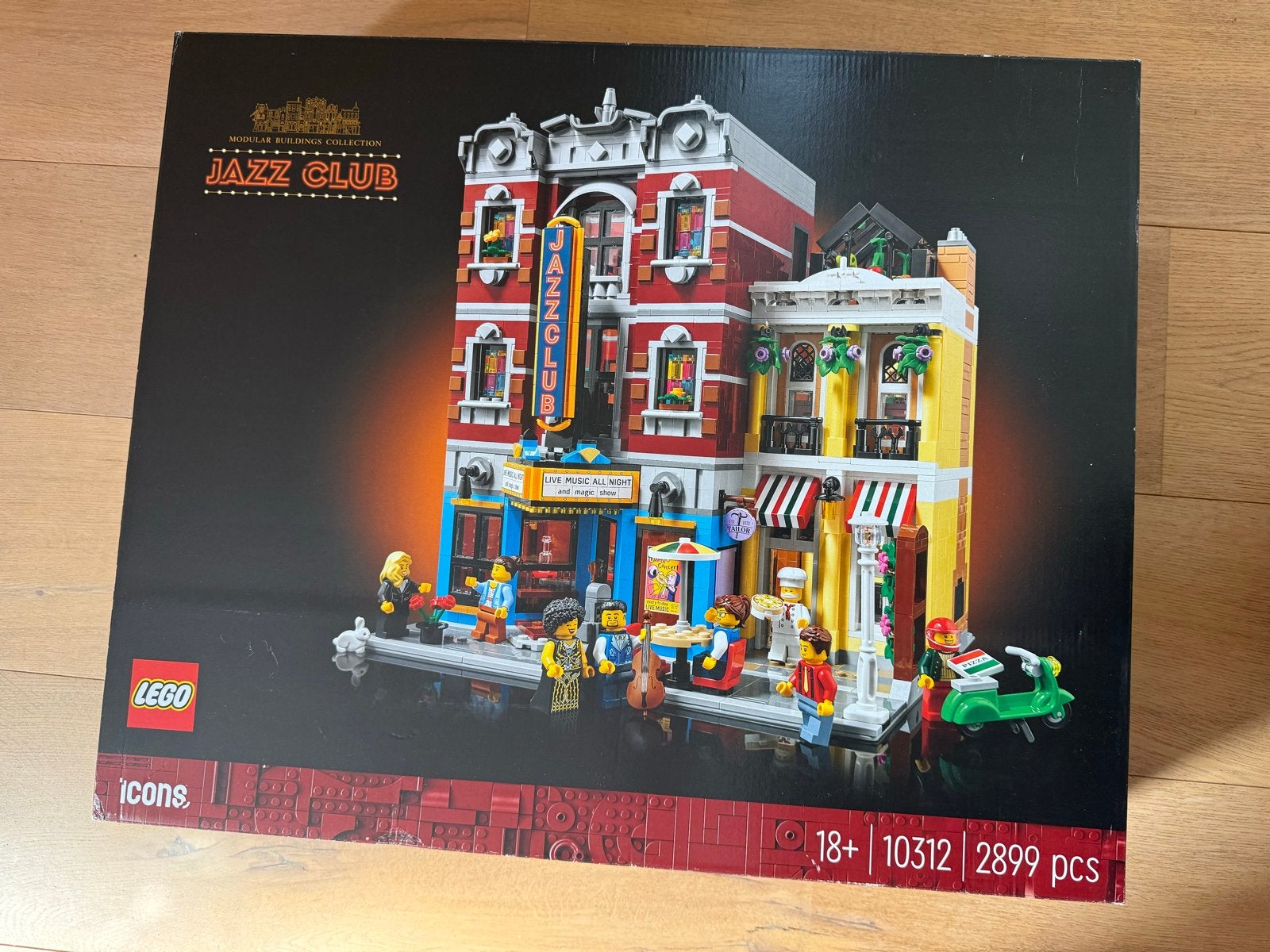 LEGO Icons 10312 Jazz Club - Nieuw en Ongeopend, Lego, Nieuw, Ophalen of Verzenden, Icons