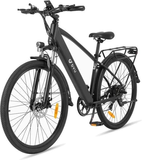 Bijna nieuwe elektrische fiets - DYU, Ophalen of Verzenden, Zo goed als nieuw, 30 tot 50 km per accu, Overige merken