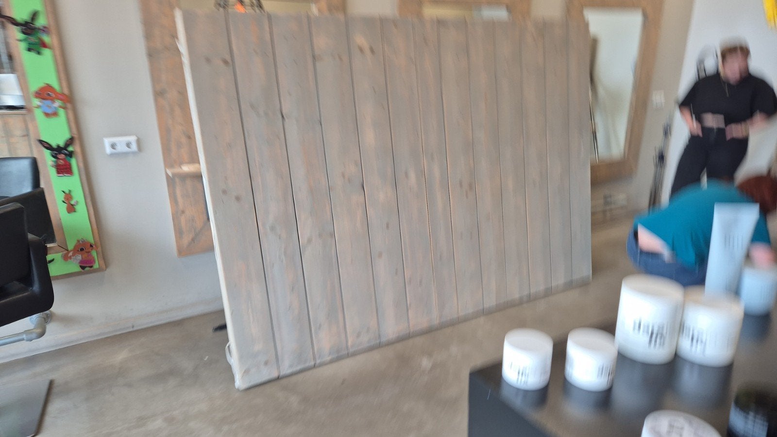 luxe houten tussenwand, Ophalen, Rechthoekig, 125 cm of meer, 150 tot 200 cm