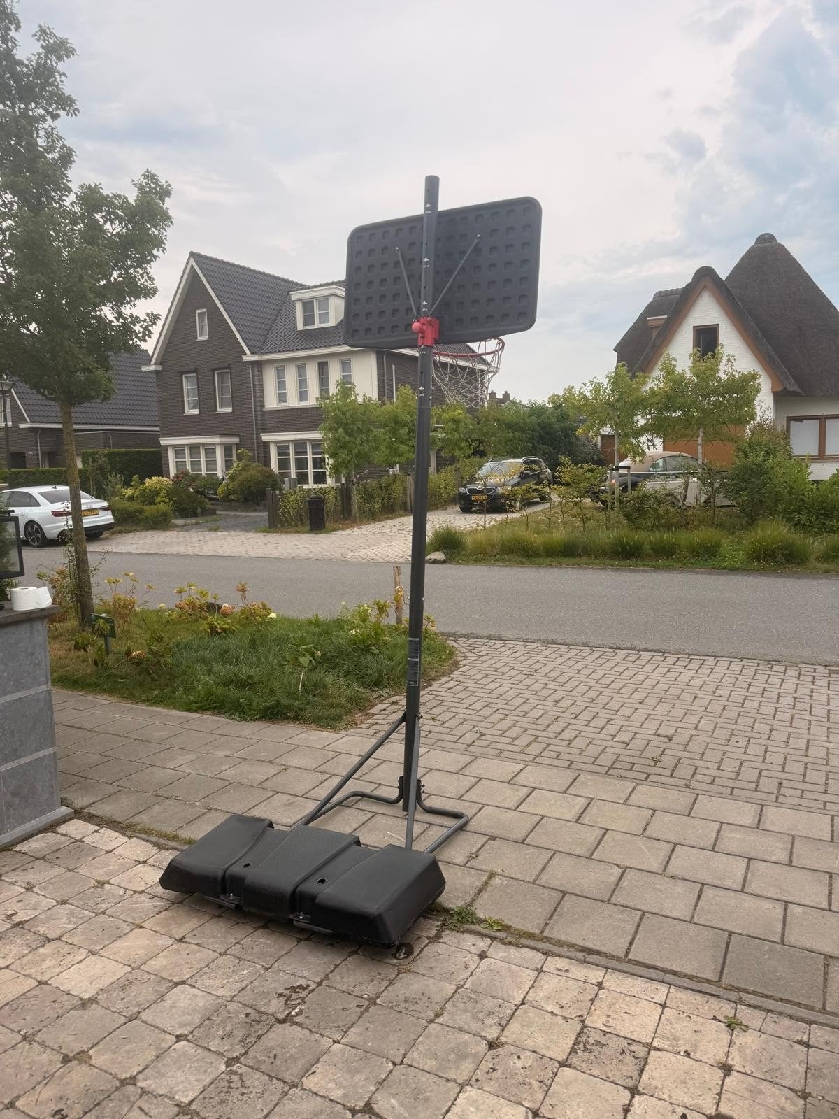 verstelbare basketbalpaal Tarmak, Ophalen, Zo goed als nieuw, Ring, Bord of Paal