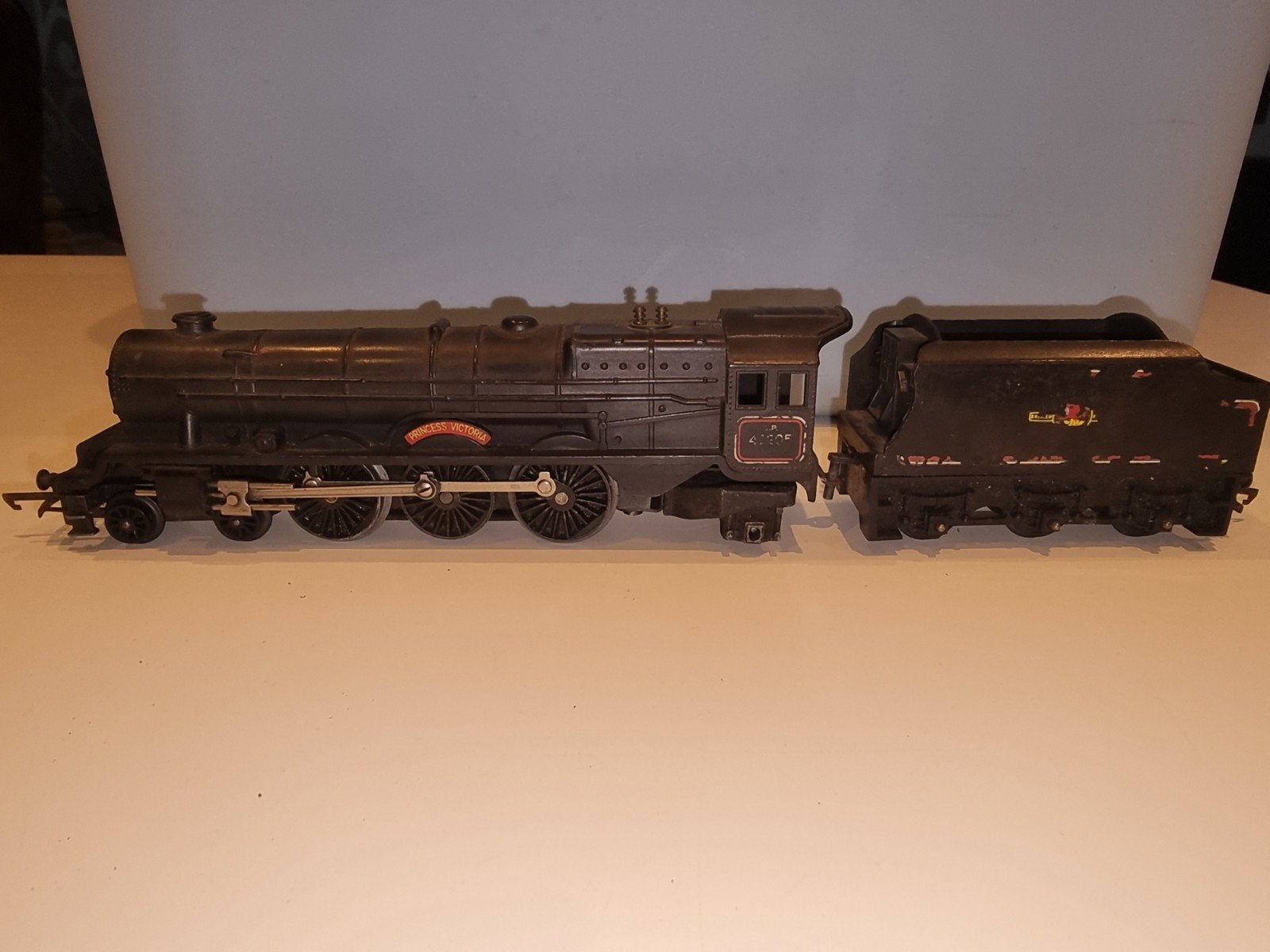 Titel Marktplaats Tri-ang Princess Victoria 46205 stoomlocom, Overige merken, Gebruikt, Ophalen of Verzenden, Gelijkstroom
