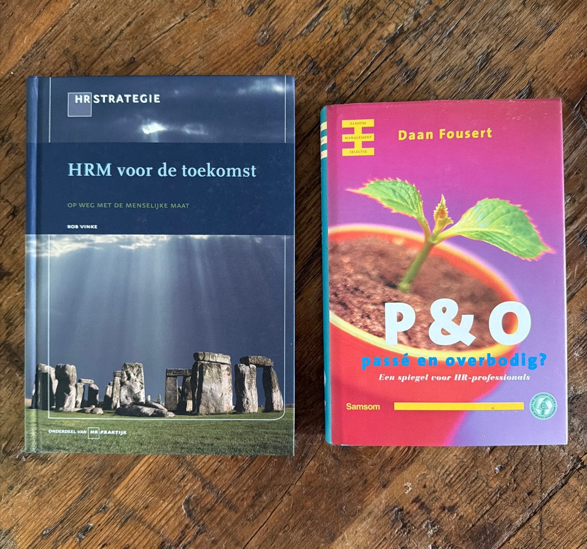 2 boeken: HRM voor de toekomst | P&O: passé en overbodig?, Boeken, Ophalen of Verzenden, Gamma, Zo goed als nieuw, HBO