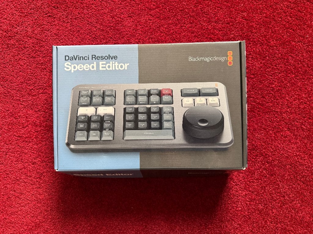 Blackmagic Resolve speed editor, Computers en Software, Ontwerp- en Bewerkingssoftware, Ophalen of Verzenden, Zo goed als nieuw