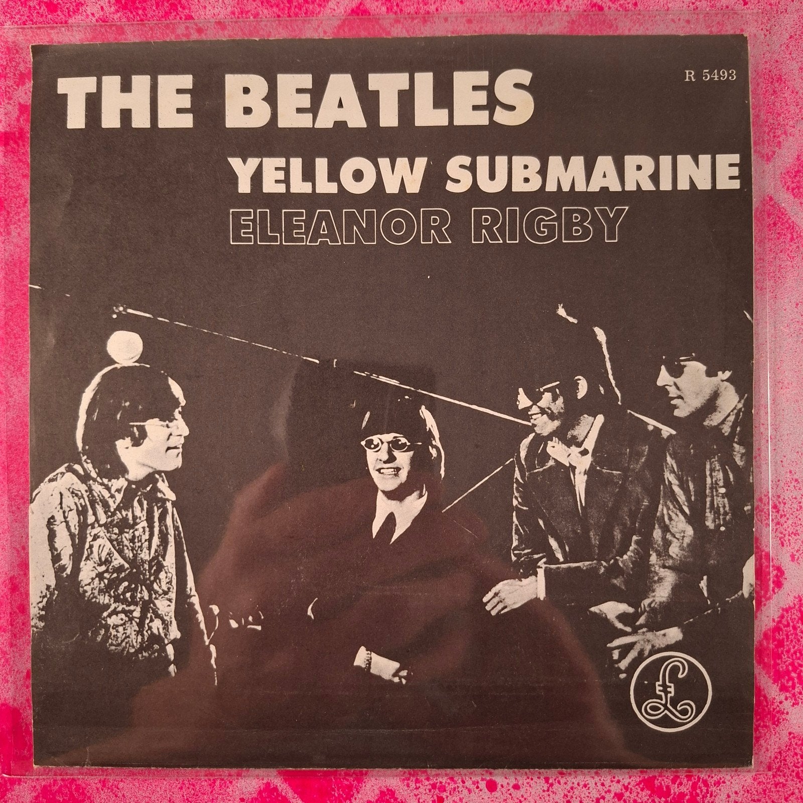 Beatles Eleanor Rigby/Yellow Submarine single, Gebruikt, 7 inch, Ophalen of Verzenden, Pop