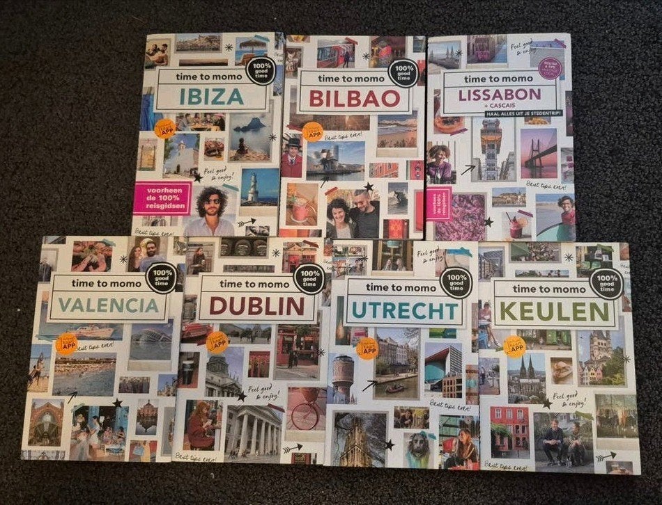 Time to Momo Lissabon Keulen Dublin Valencia Bilbao Ibiza, Boeken, Overige merken, Stephanie Waasdorp, Europa, Ophalen of Verzenden