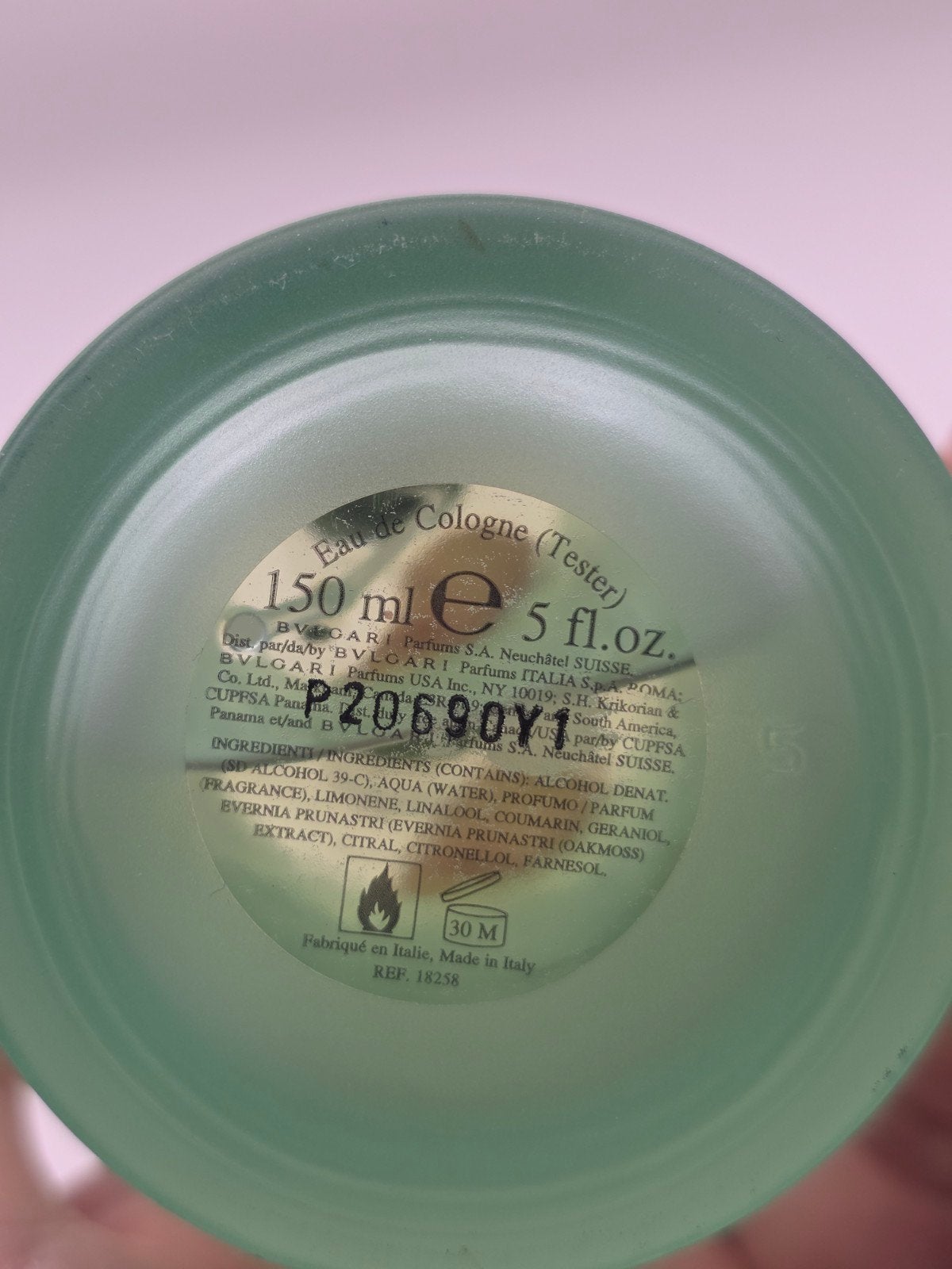 Bvlgari Eau Parfumée Au Thé Vert 150ML Eau De Cologne, Ophalen of Verzenden, Nieuw