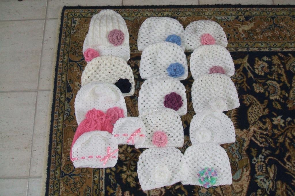 NIEUWE handgemaakte kindermutsen kindermuts div. kleuren, Ophalen of Verzenden, Nieuw, Jongen of Meisje, Muts