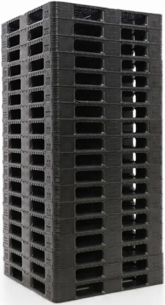 400 plastic pallets 120x100, 100 cm of meer, 60 cm of meer, Overige typen, Minder dan 35 cm