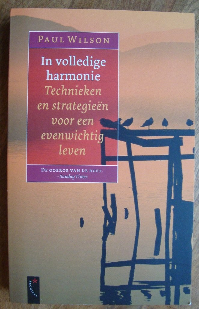 In volledige harmonie - Paul Wilson, Ophalen of Verzenden, Zo goed als nieuw, Paul Wilson