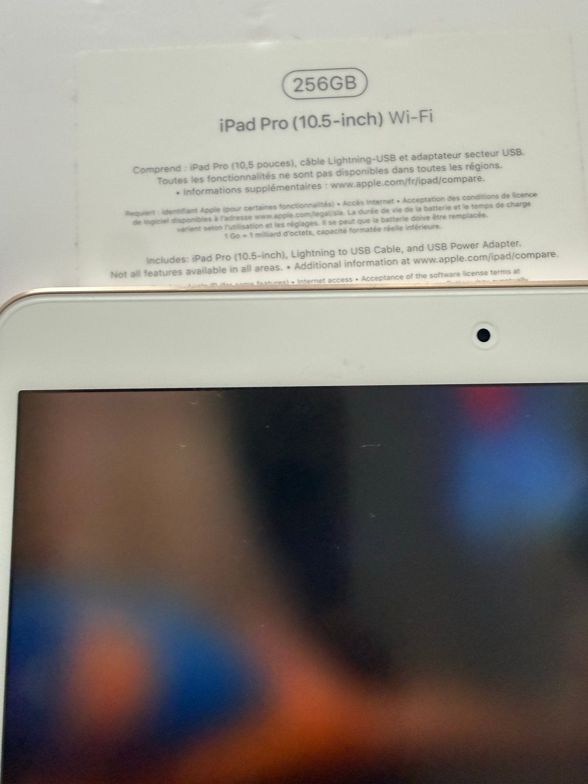 Apple iPad Pro (10.5-inch) Wi-Fi 256GB, Computers en Software, 10 inch, Gebruikt, Ophalen of Verzenden, Apple iPad Pro