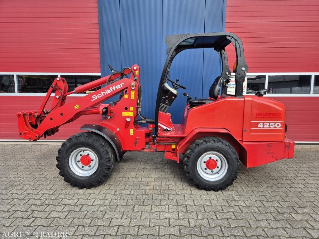 SCHAFFER 4250 SHOVEL MET KUBOTA 50 PK BOUWJAAR 2013, -, Ophalen of Verzenden, Wiellader of Shovel, Schaffer