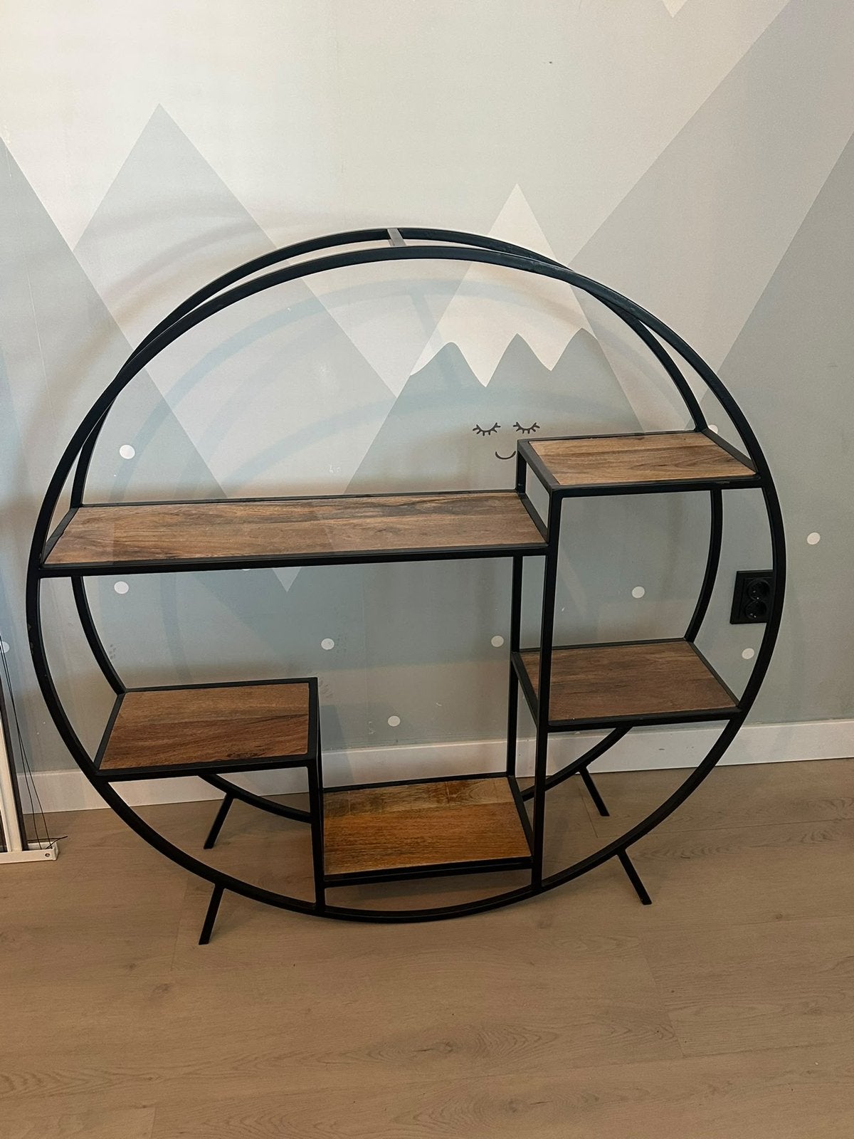 Ronde wandkast staand 110cm, Ophalen, 100 tot 150 cm, Zo goed als nieuw, Minder dan 150 cm