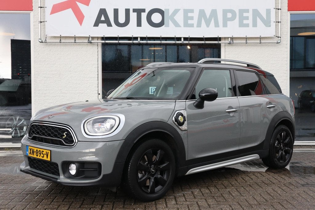 MINI COUNTRYMAN 1.5 COOPER S E ALL4 PEPPER APPLE CARPLAY|NAV, Auto's, Mini, 8 kWh, Gebruikt, Leder en Stof, Bedrijf