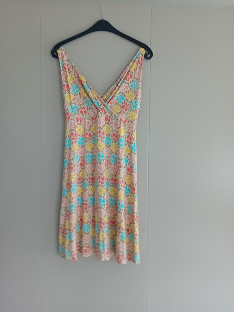 King Louie jurk met bloemenprint, maat L, Kleding | Dames, Overige kleuren, Ophalen of Verzenden, Zo goed als nieuw, King Louie