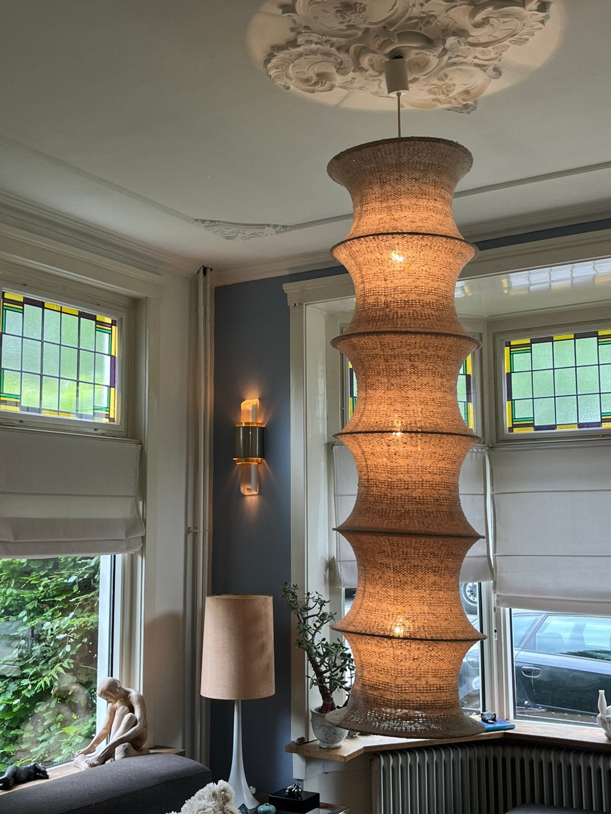 Vintage leola lamp 2, Ophalen, Gebruikt